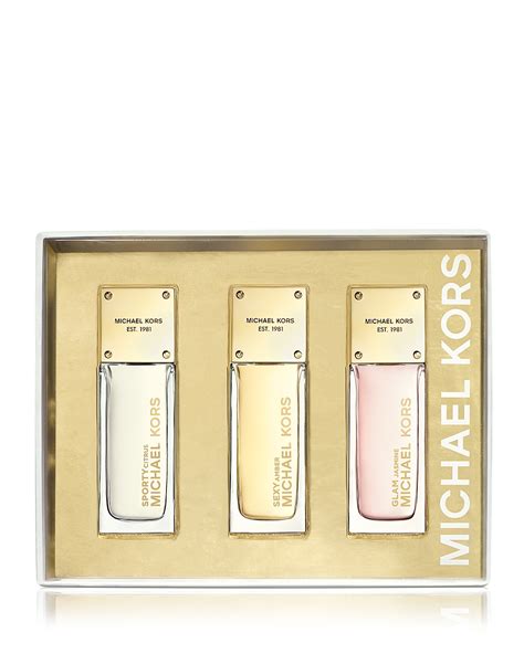 michael kors miniature perfume set